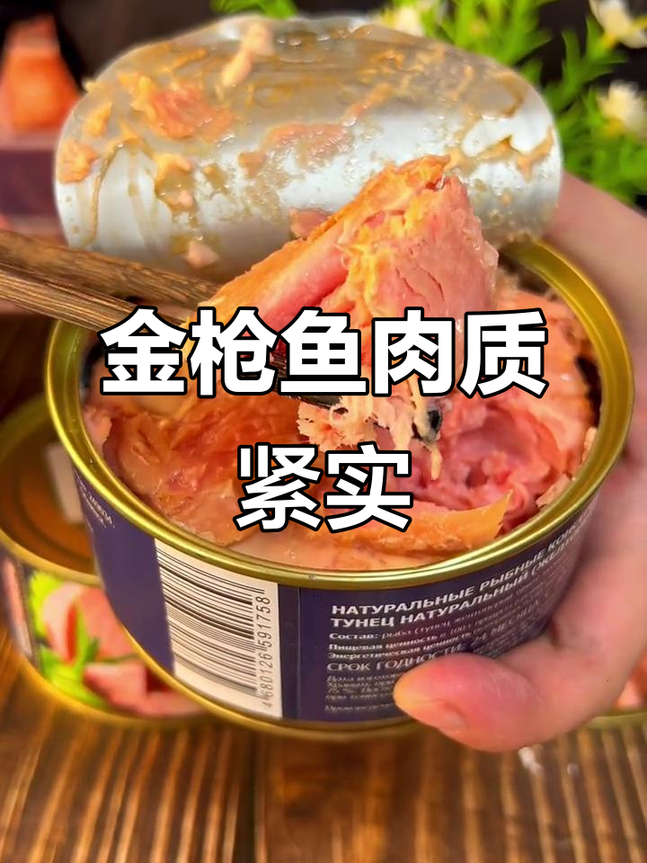 蓝鳍金枪鱼罐头,鲜美无刺,营养超三文鱼