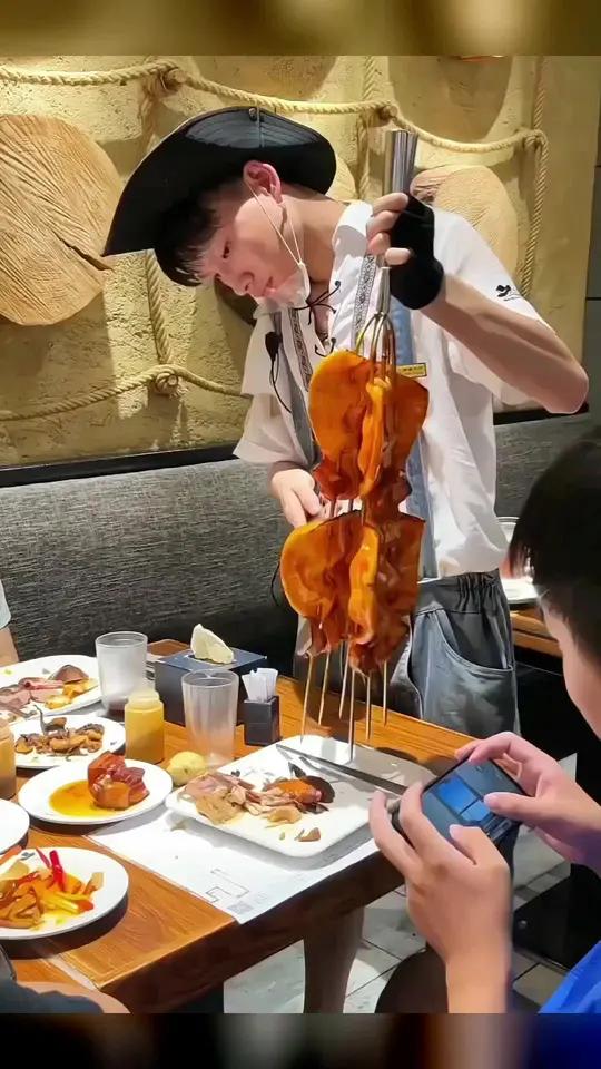妈呀汉巴味德也出活动100出头合适赶紧囤起来多店通用 四个小时自助 热18种巴西烤肉随便吃