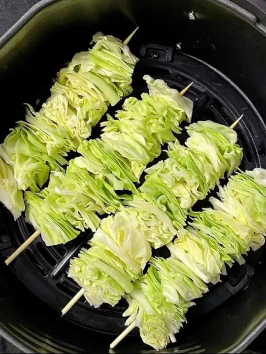 有空气炸锅就能做的六款素菜做法……空气炸锅笔记灵感一人食吃什么美食教程被美食治愈的瞬间