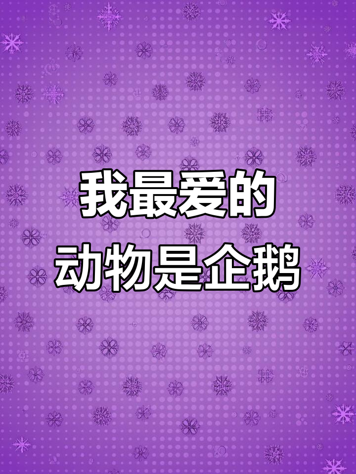 为什么企鹅是我最喜欢的动物?它们的生活和挑战