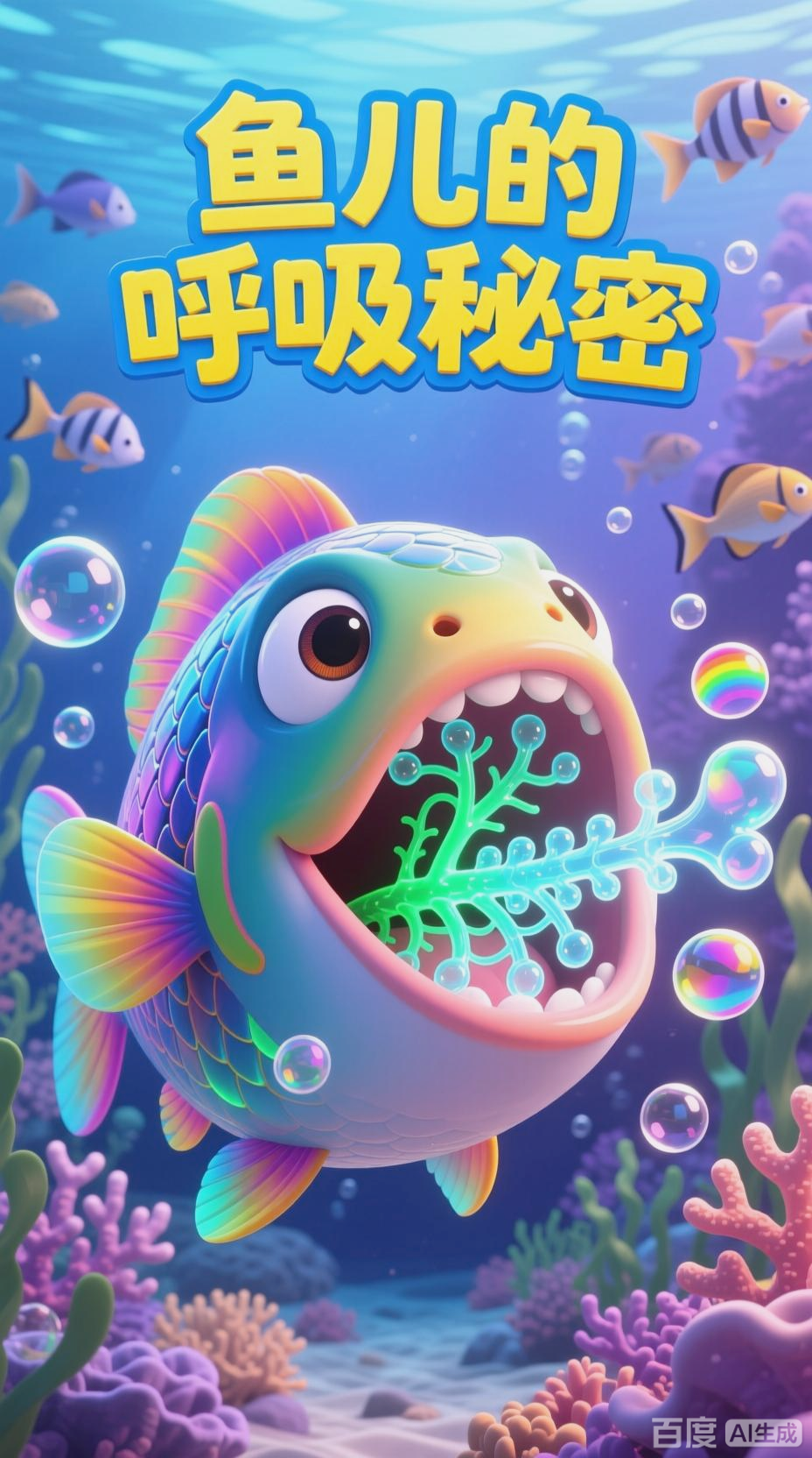 为什么鱼在水里能呼吸？