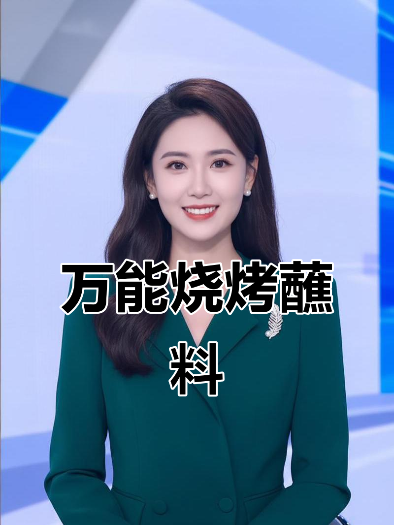 为什么烧烤总是不好吃?教你做万能蘸料,烤五花肉更香