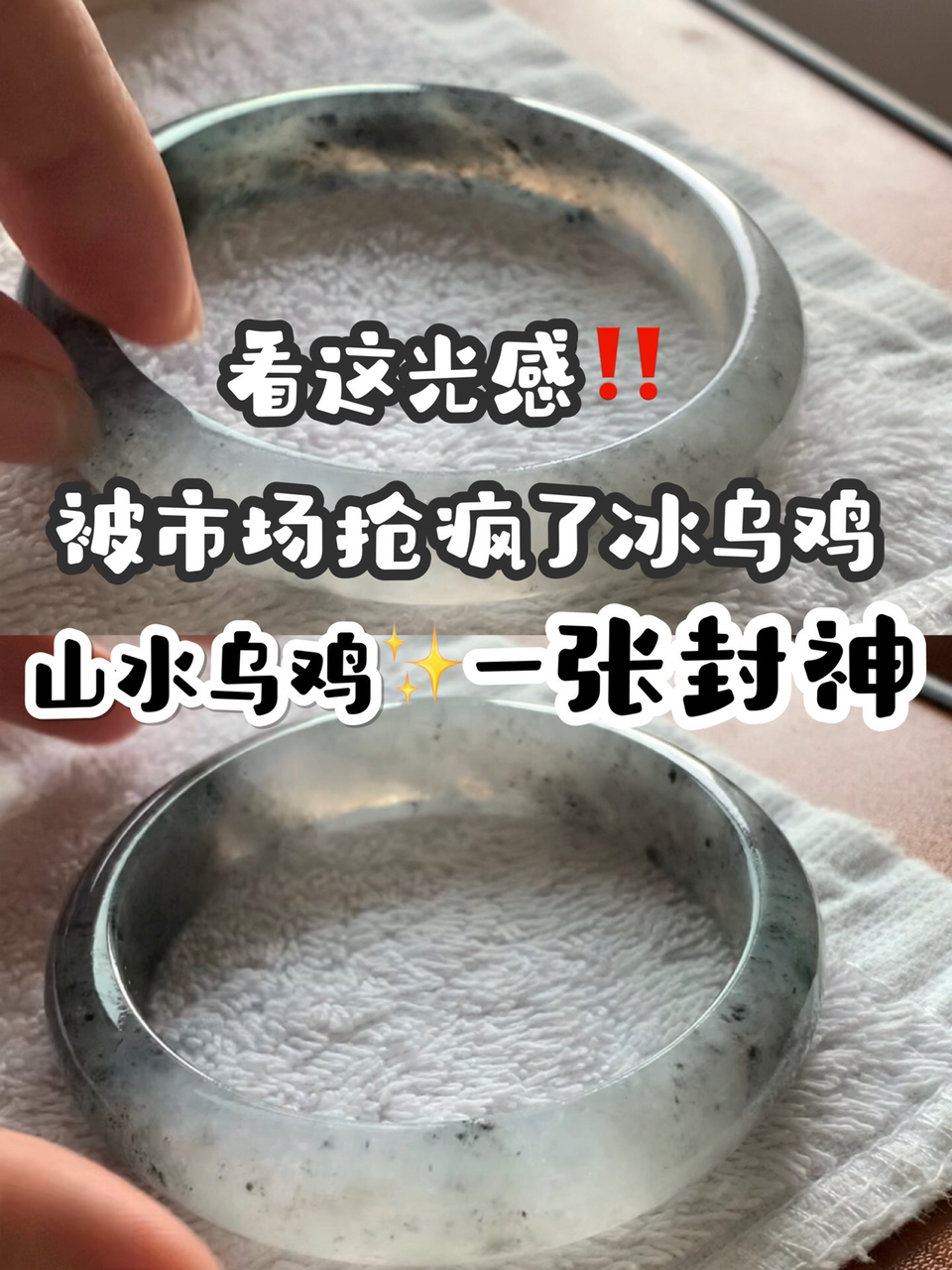 被同行抢着加价要买走的冰乌鸡长啥样