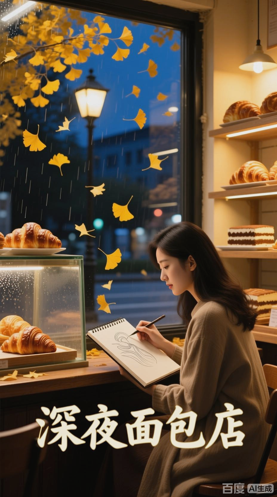 深夜面包店,温暖不打烊