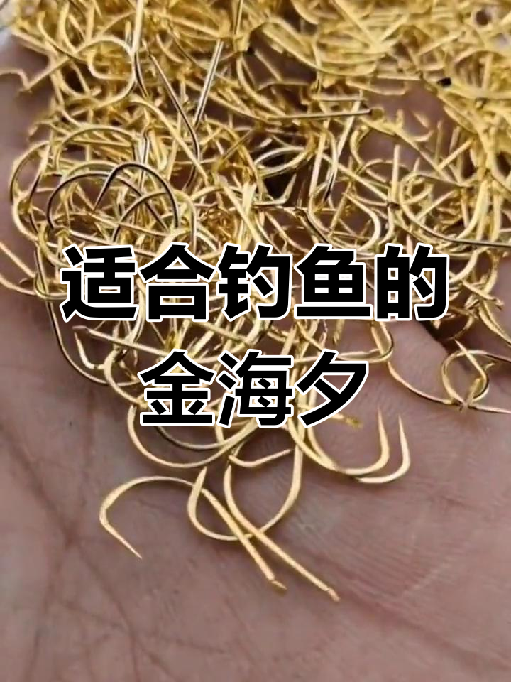 金海夕鱼钩:野钓必备,大小通杀