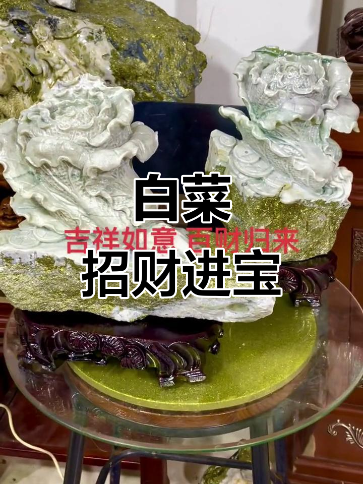 白菜寓意百财,财富与好运的象征