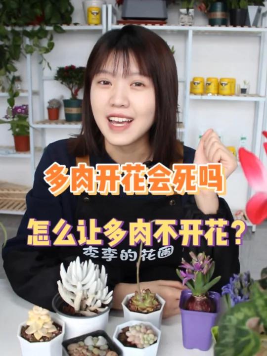 开花会si吗?怎么让它不开花?