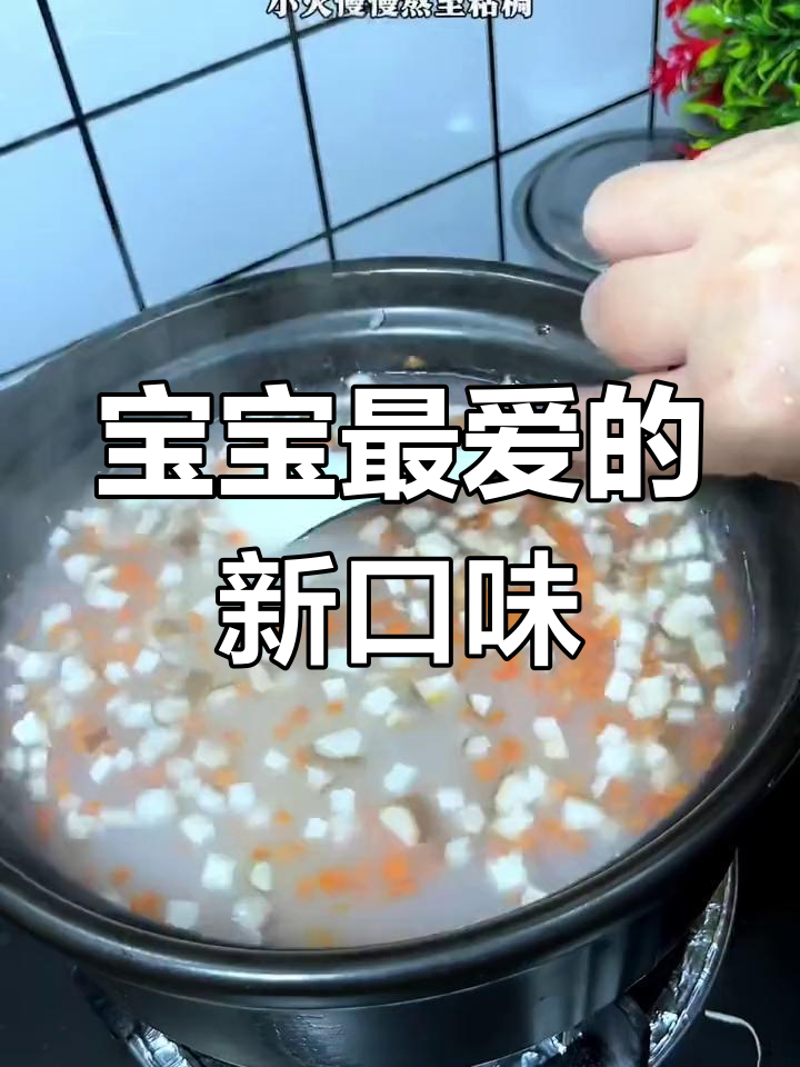 告别白粥,蔬菜瘦肉粥更营养美味,宝宝吃得停不下来!