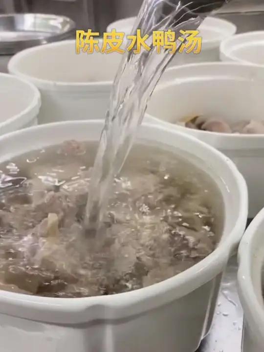 换季少不了的广东靓汤:陈皮水鸭汤 美食煲汤寻味烟火气
