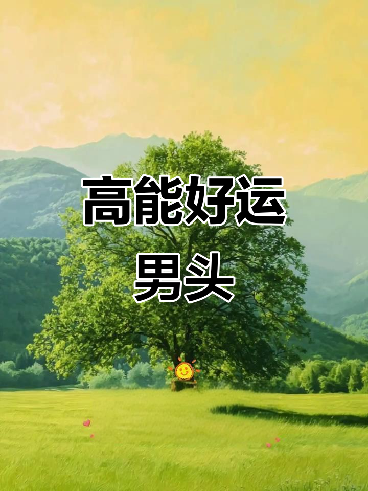 磁场能量高,运气超旺的男生头像推荐