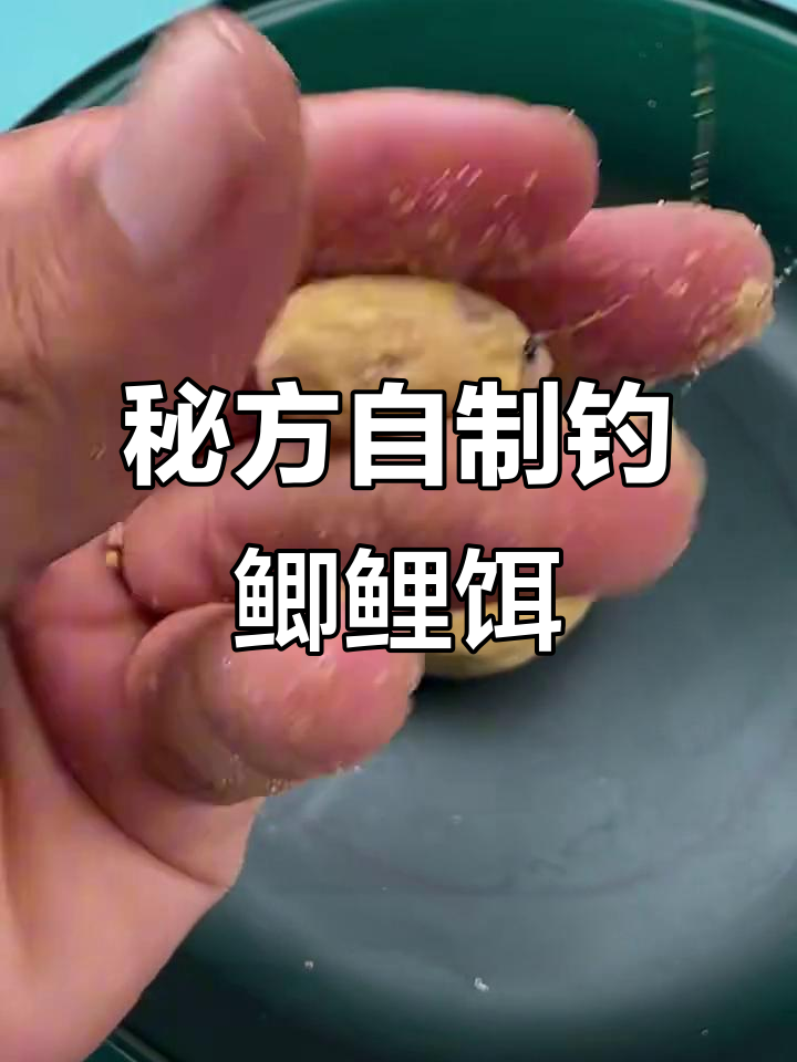 自制大鲫鱼鲤鱼饵料，酒香四溢诱鱼力强
