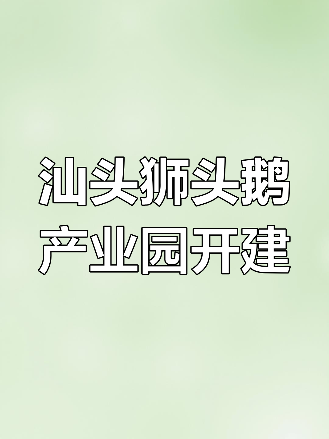 汕头澄海狮头鹅产业园开工,总投资超12亿打造全球最大养殖基地