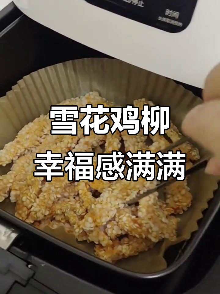雪花鸡柳轻松做，欧宁空气炸锅让过年更幸福