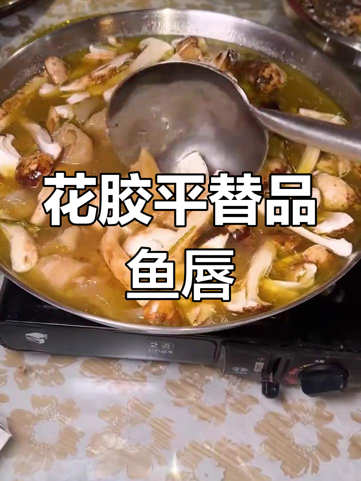 鱼唇替代花胶,营养丰富可炖汤焖鸡