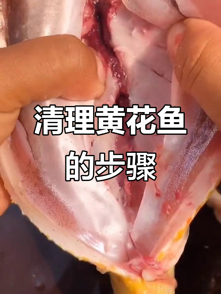 黄花鱼去鳞、内脏清洗全攻略，轻松去除腥味