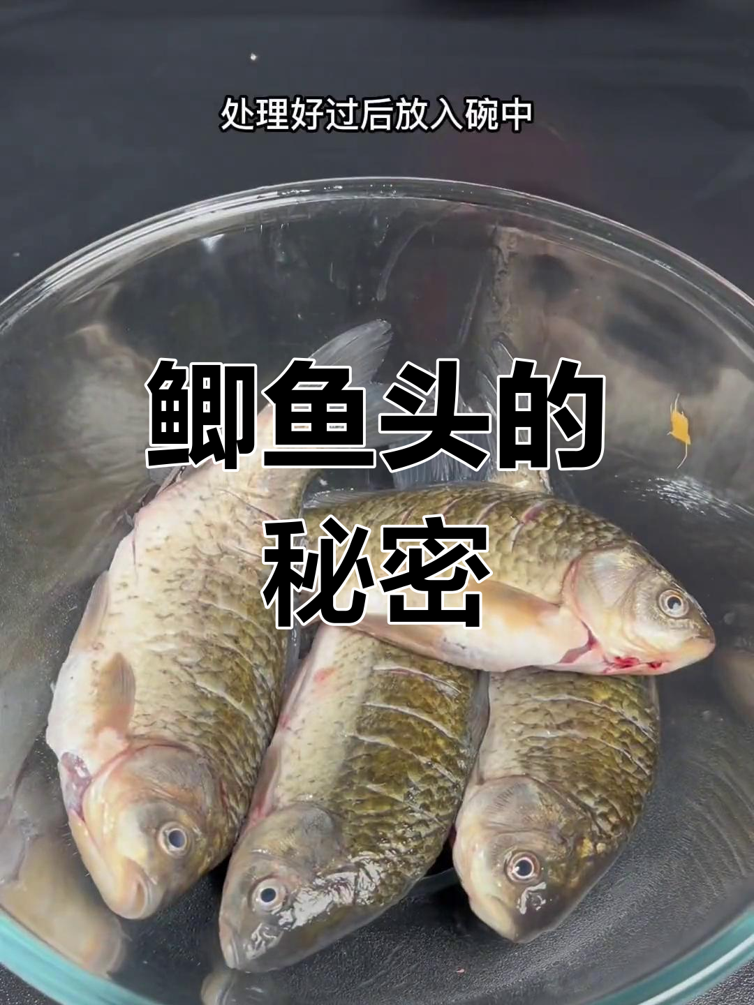 鲫鱼头最鲜美,吃时别忘了!
