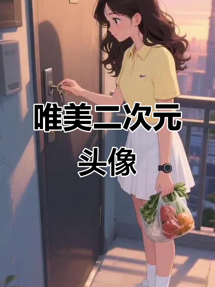 二次元美女头像大赏,高清壁纸换起来!