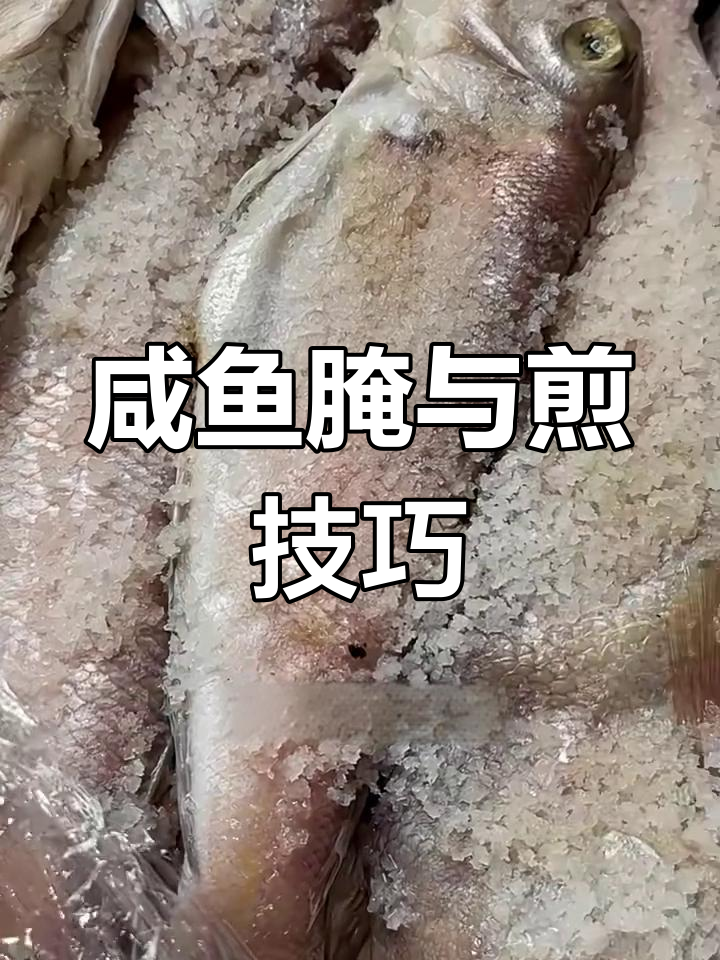 如何腌制咸鱼不咸,煎制时避免破皮?