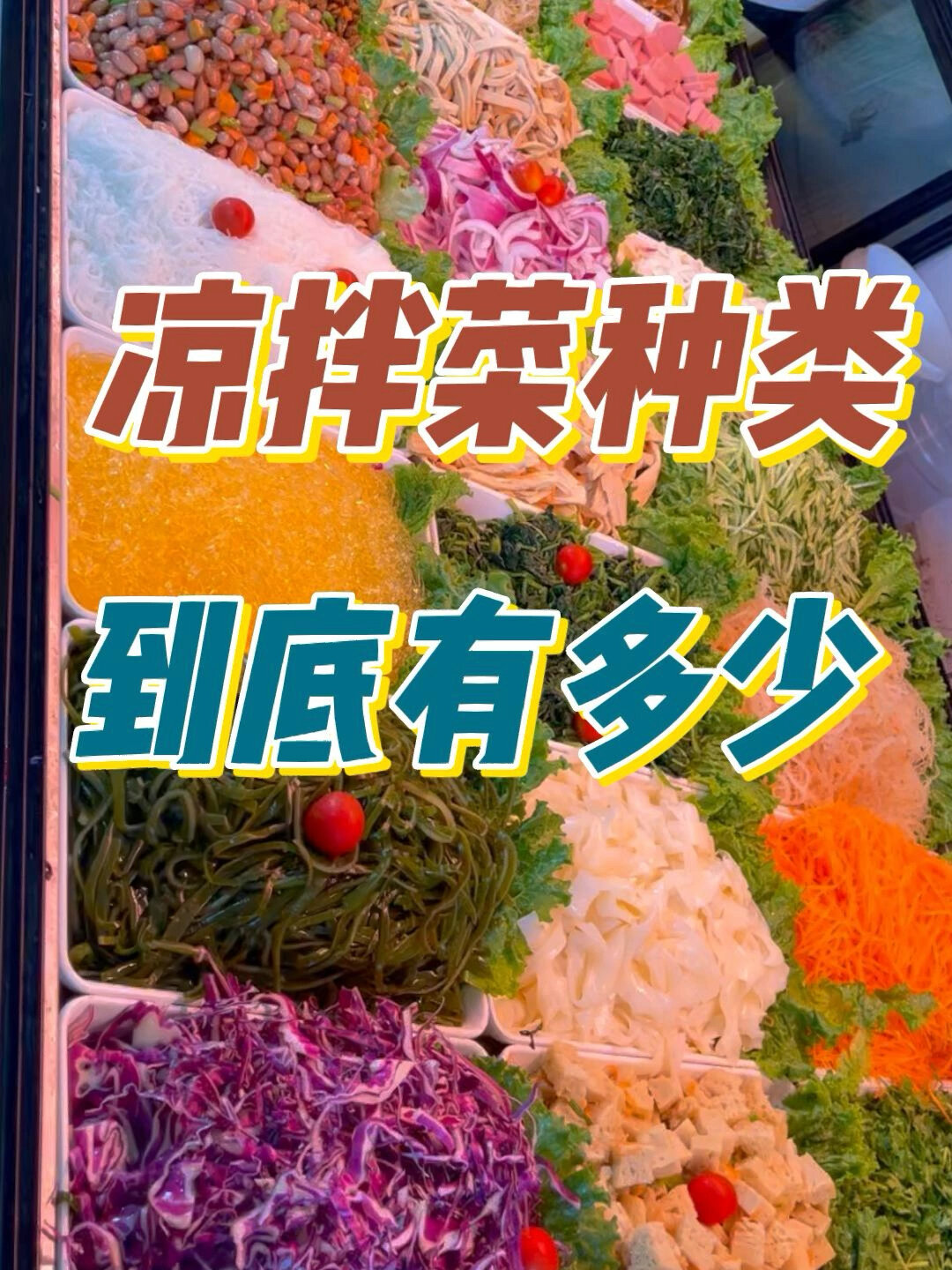 凉拌菜种类,到底有多少种?