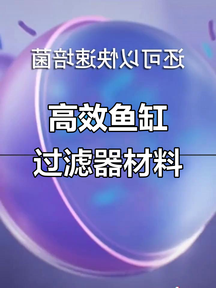 鱼缸过滤必备:陶瓷环、细菌屋、石英球,打造高效生化滤材