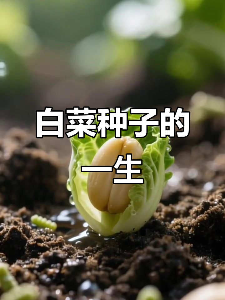 小白菜种子的成长之旅:从土壤到丰盈的叶球