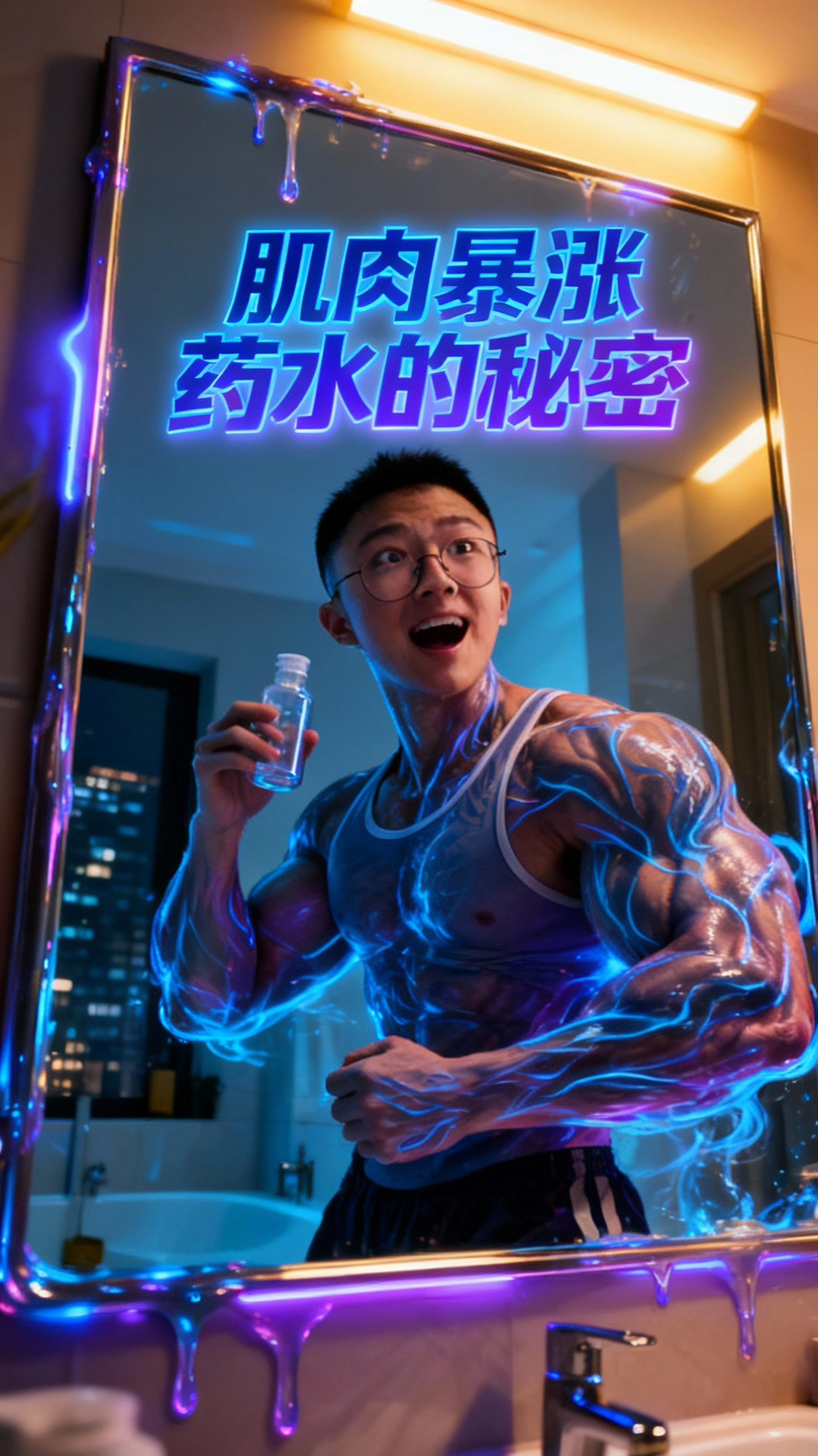 肌肉变大药水的奇幻体验