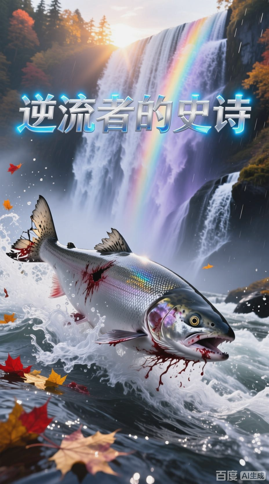 鲑鱼逆流，生命礼赞