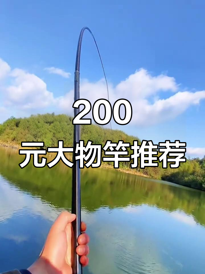 200元左右大物竿排行,第一名竟然是这个!