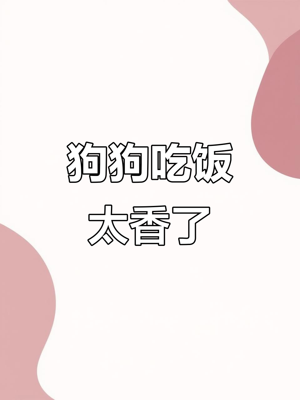 狗狗吃蛋糕吃得比人还香,奶油控的贪吃日常