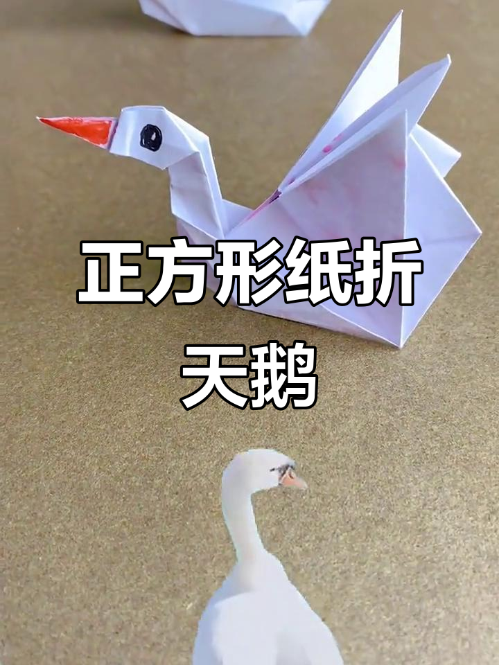 折纸白天鹅，简单步骤教你轻松学会
