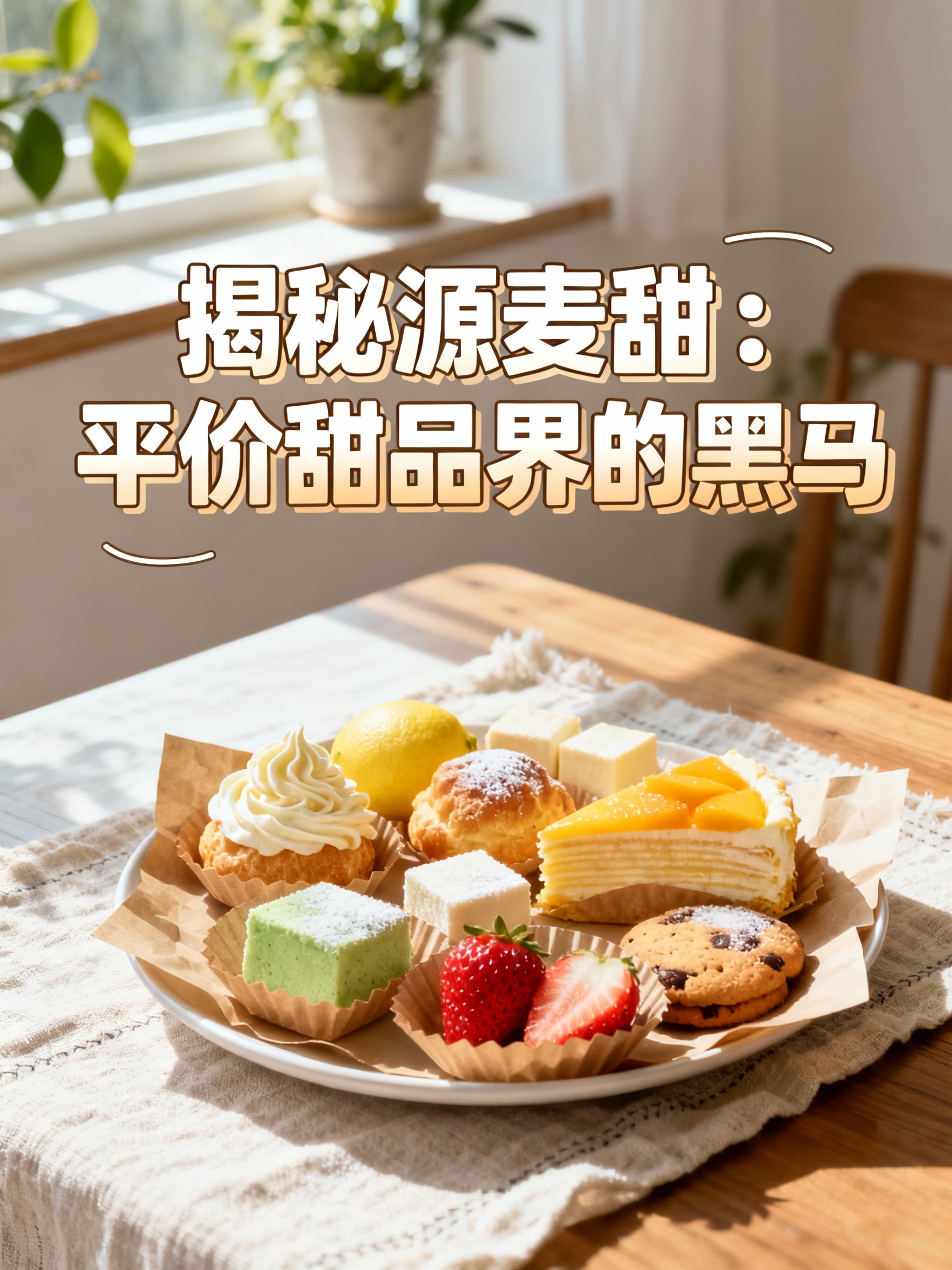 揭秘源麦甜：平价甜品界的黑马