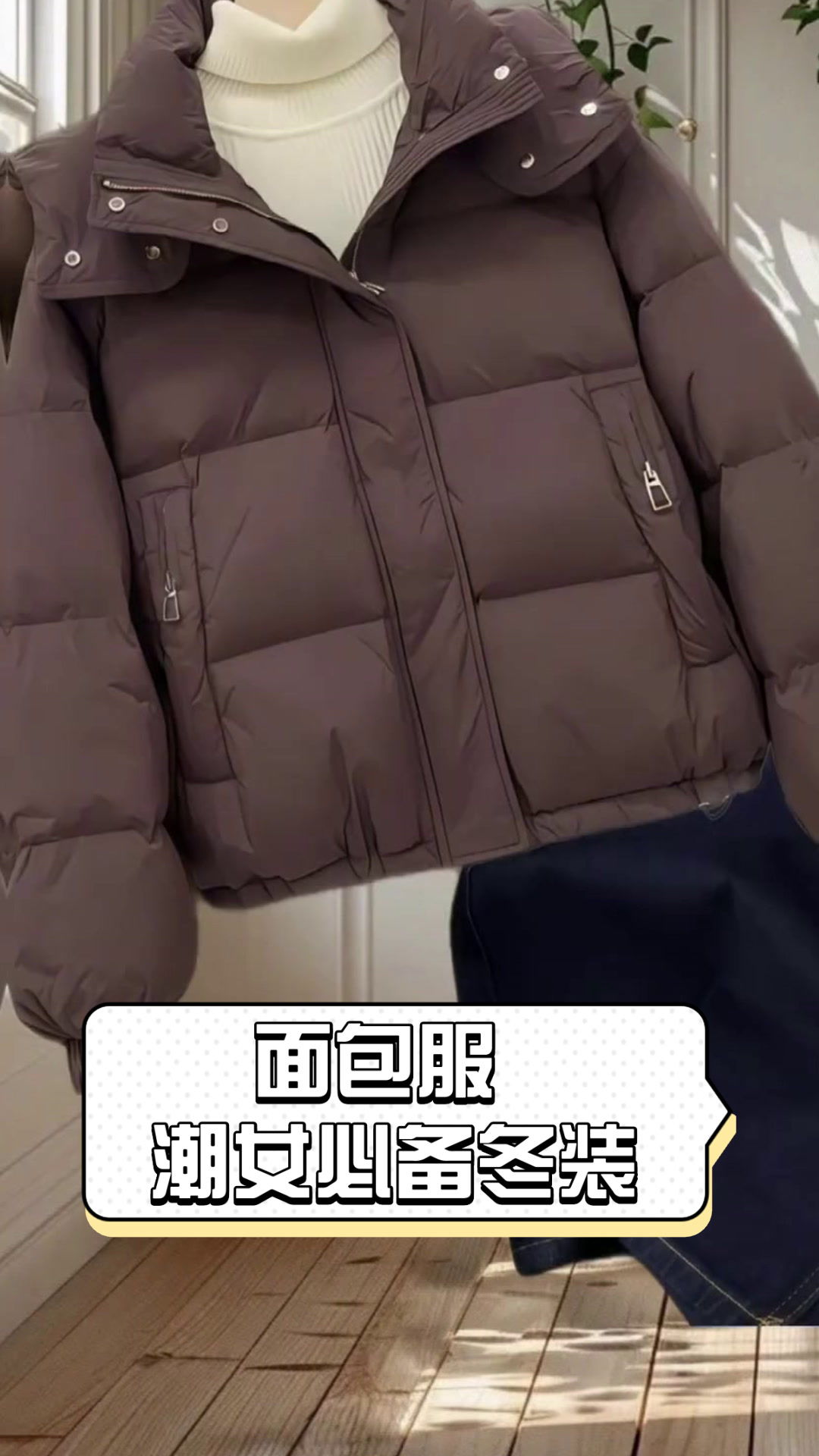 面包服，潮女必备冬装