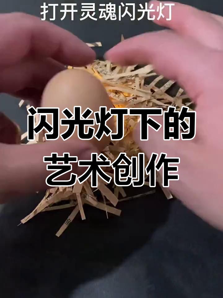 用鸡蛋壳拍出创意效果