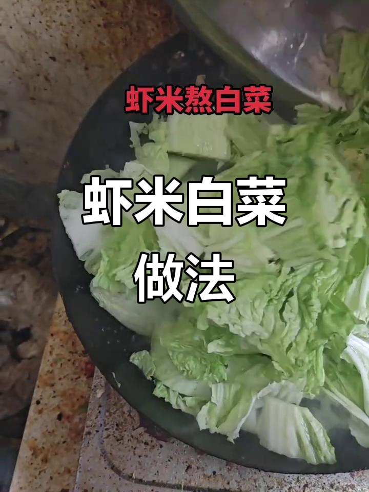 家常虾米熬白菜教程,简单几步搞定美味