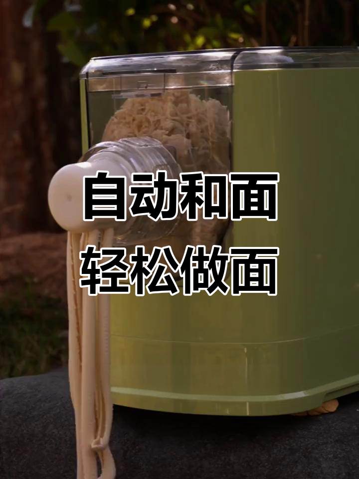 一键做出各种面食,懒人必备多功能面条机