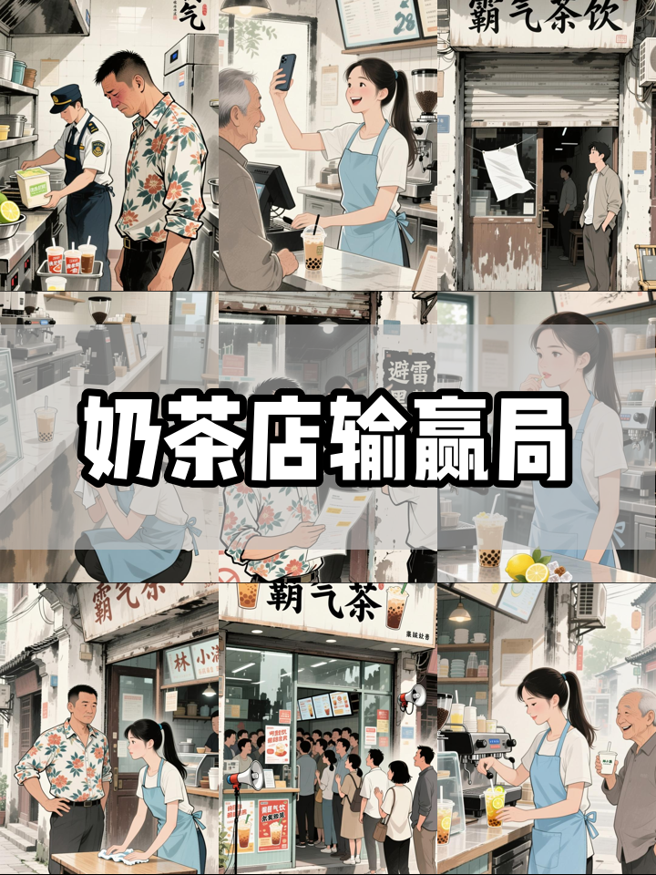 奶茶店对决:输的是坚持,赢的是底线?