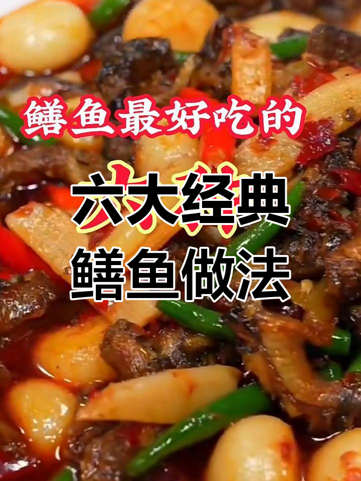 六种家常鳝鱼做法,香辣美味停不下来