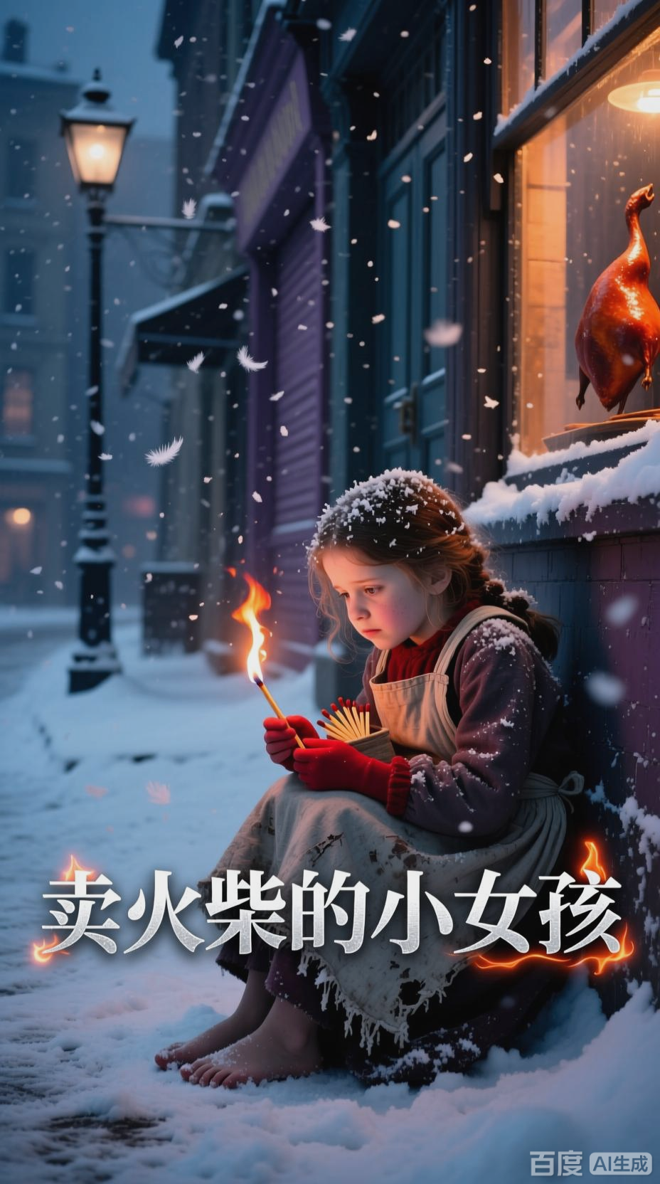 卖火柴的小女孩故事