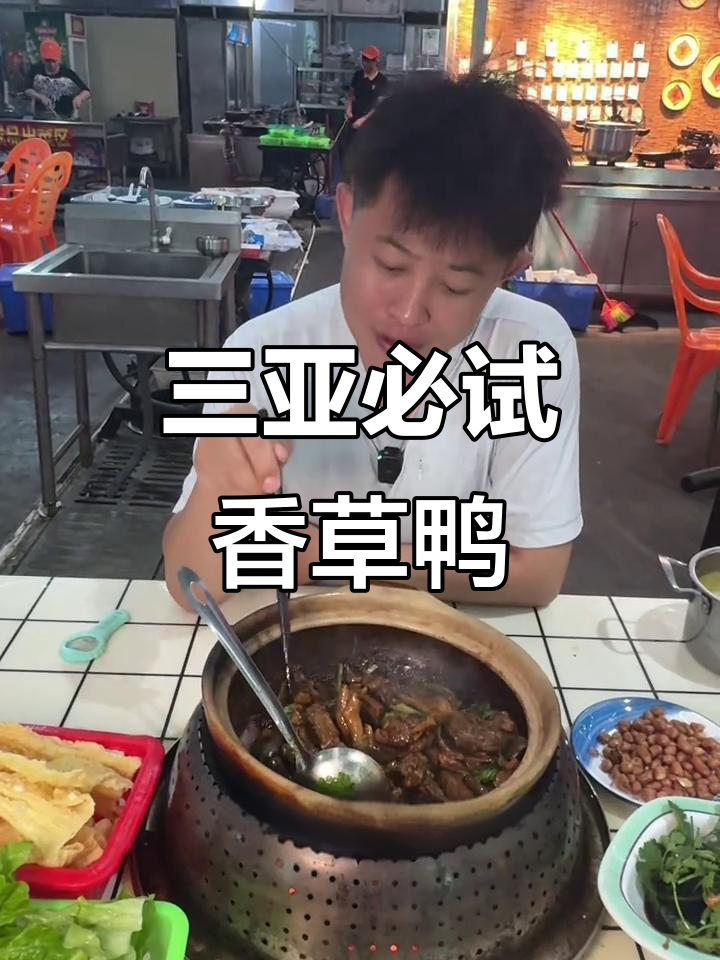 屯昌枫木香草鸭:三亚必吃美食,口感鲜美有嚼劲