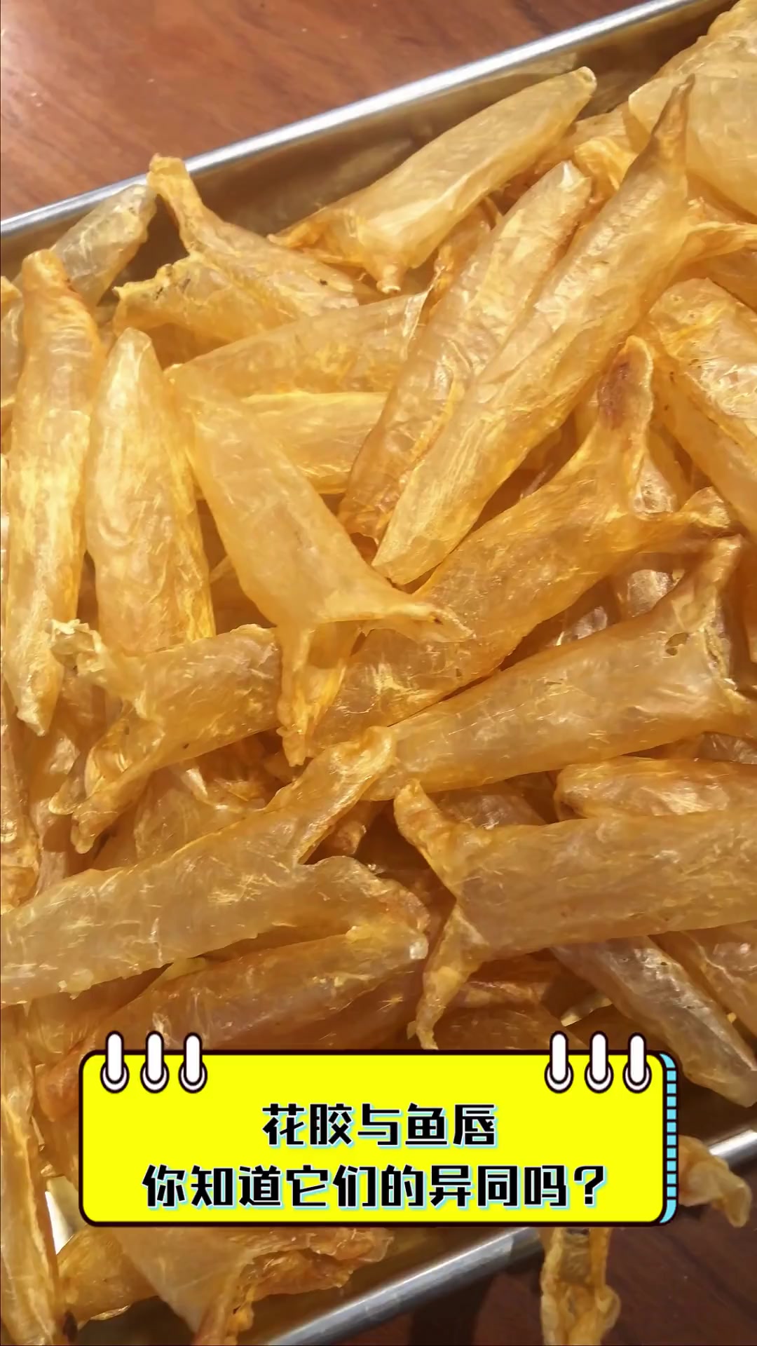 花胶与鱼唇,你知道它们的异同吗?