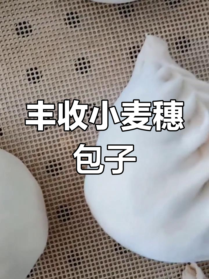 丰收麦穗包子做法,学会这款小包子带来好运