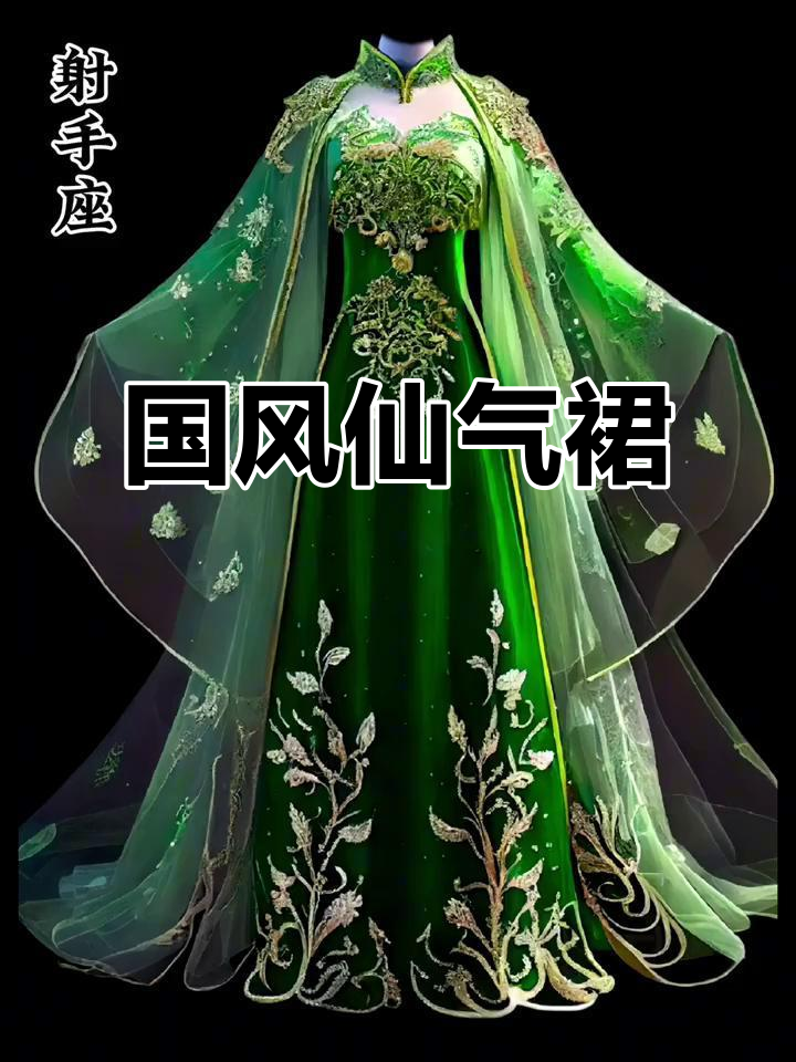 十二星座仙气国风裙,气质满分!