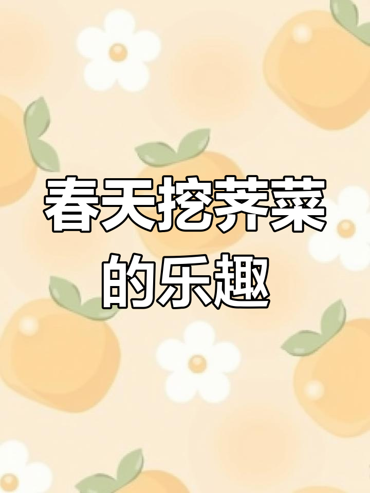 清明假期挖荠菜,春天的味道藏在田间地头