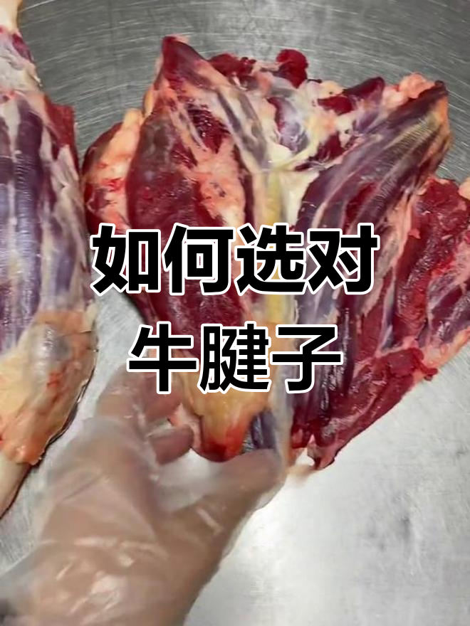 牛腱子肉选购指南:如何挑选优质部位