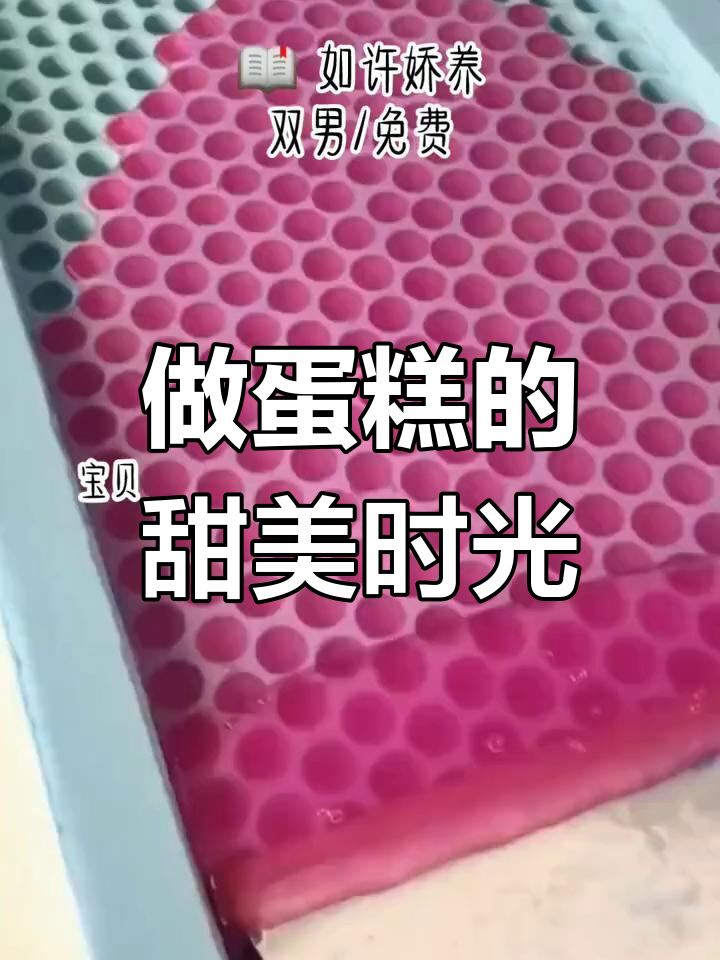 男人与少年的甜蜜蛋糕制作