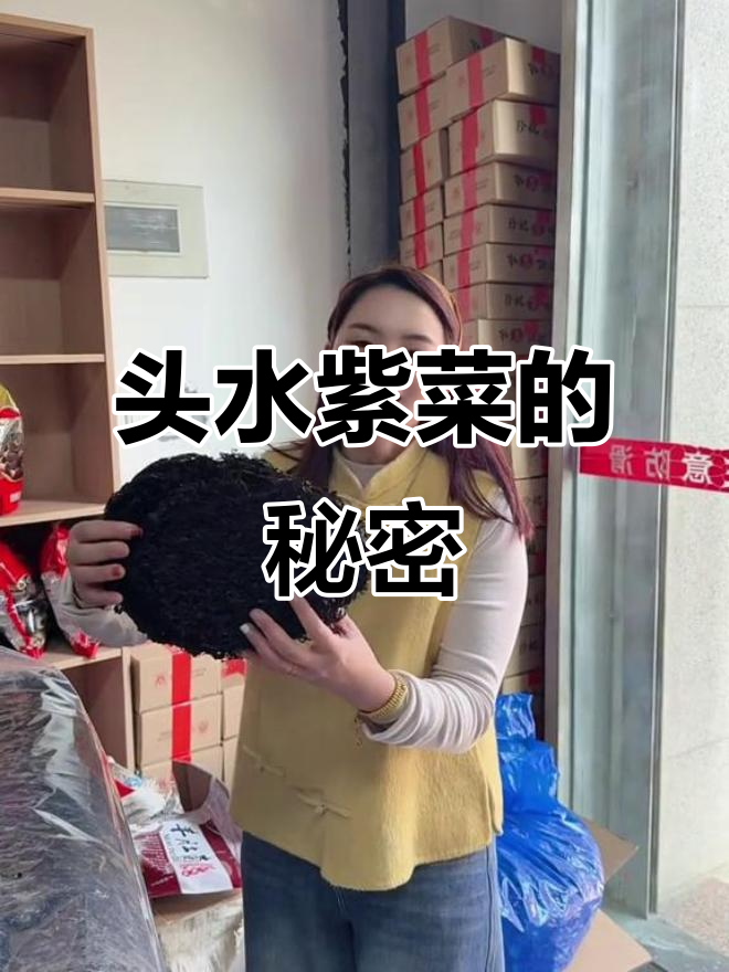 霞浦头水紫菜,品质超乎想象!