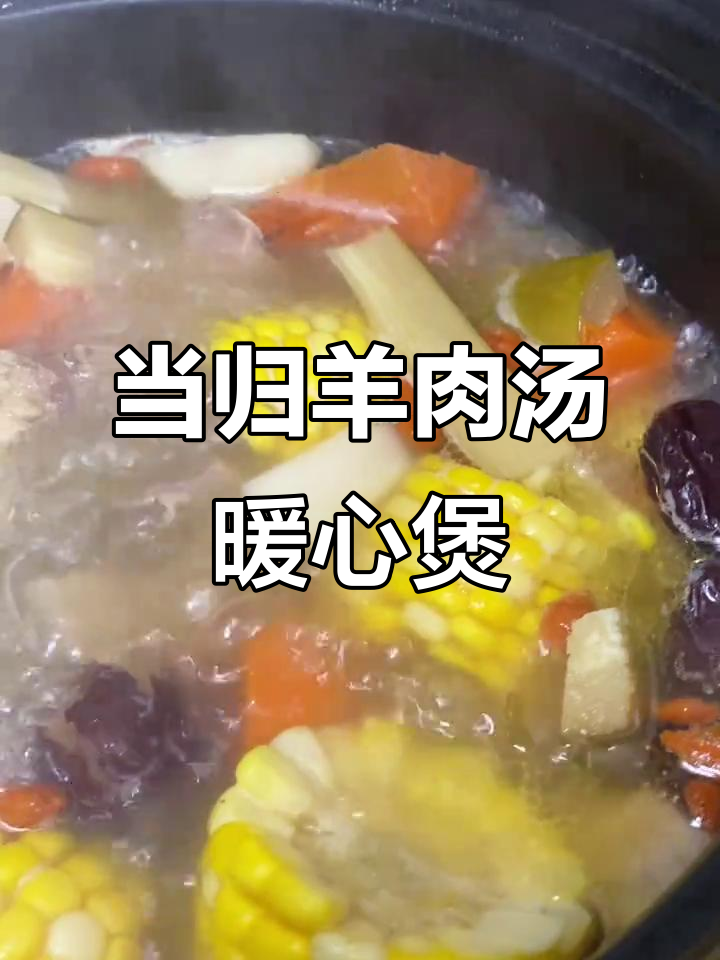 广东天气多变,来一碗当归羊肉汤暖暖身