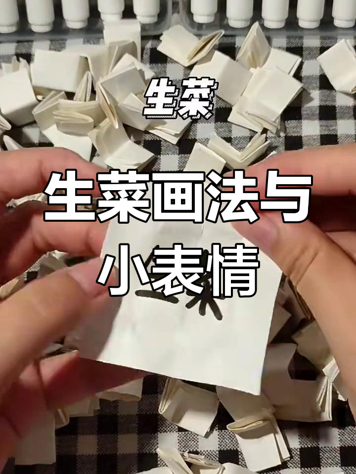 简笔画盲盒挑战:画出生菜和表情,有点搞笑!