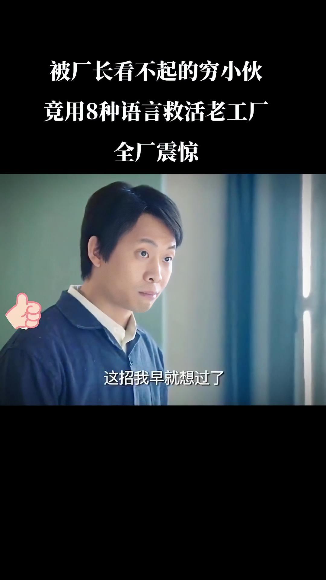 被厂长看不起的穷小伙,竟用8种语言救活老工厂,全厂震惊! 鸡毛飞上天 励志创业故事 好剧推