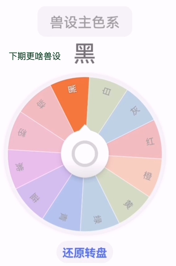 下期画的兽设